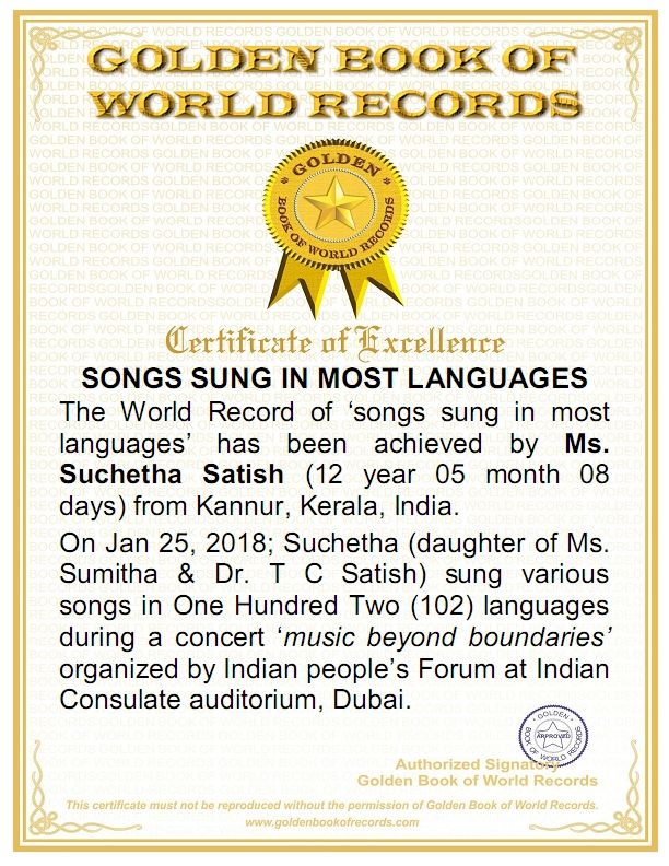 Golden Book of World Records 2018