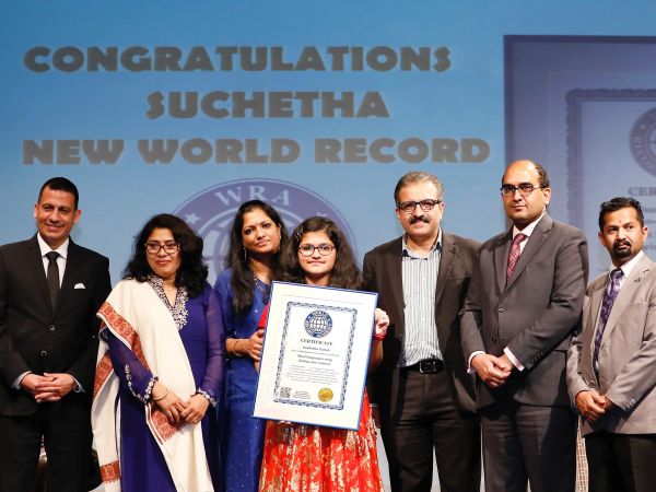 Double World Records- Suchetha Satish-2018-Reports