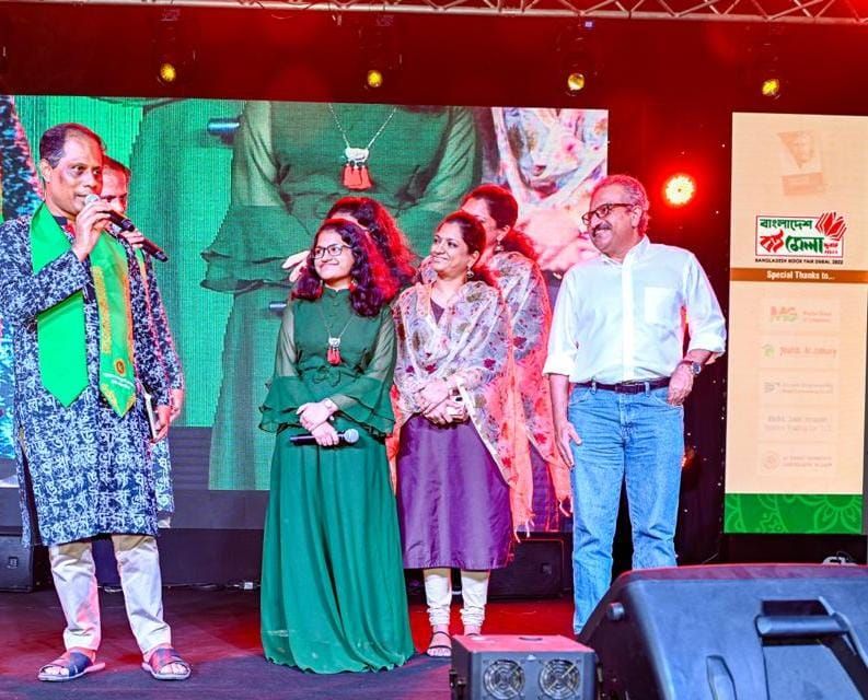 Performed at Bangla Book Fair 2022 organized by the Bangladesh Consulate in Dubai