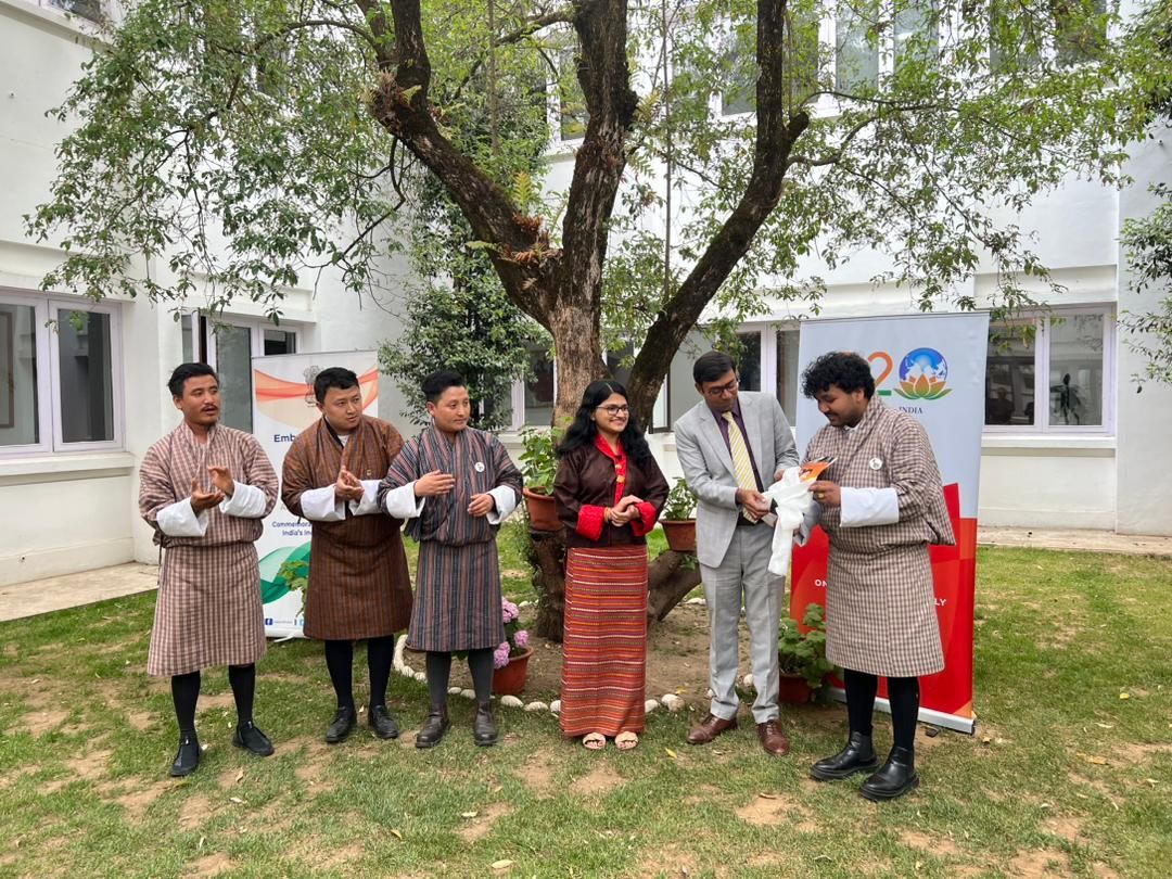 Bhutanese Original Song Gaw Mey Gaw Mey Release at the Indian Embassy in Bhutan, Thimphu